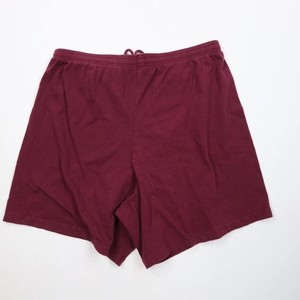 Shorts de sport professionnels pour hommes en coton marron, style streetwear, taille élastiquée, longueur au-dessus du genou - Product Image 1