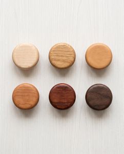 Premium Handmade Drawer Pull Natural Oak Cupboard <b>Knob</b> Elegant Minimal <b>Furniture</b> <b>Handle</b> Wooden Contemporary Pull <b>Knob</b> - Product Image 1