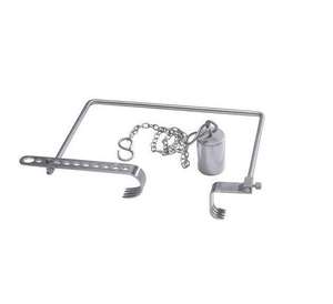 Écarteurs chirurgicaux horizontaux Charnley manuels en acier inoxydable, instrument de base en métal, par Dentavex - Product Image 1