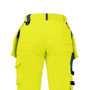 Mining Safety Protective Wear Mechanic FR Cargo Safety Fire Resistant Fireproof <b>Work</b> Pants for Men Reflective Tape Hot Sale - Product Image 6