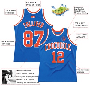 Camiseta de Baloncesto Personalizada, Camiseta Deportiva sin Mangas de Malla, Impresión de Nombre y Número, Uniforme de Equipo, Secado Rápido - Product Image 2