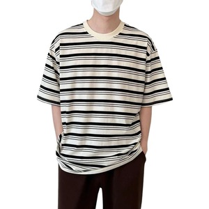 Camiseta Formal Personalizable para Hombre, 100% Algodón Peinado, 180 GSM, Sostenible, de Gran Gramaje, Oversize, Antipilling, Hombro Caído - Product Image 1