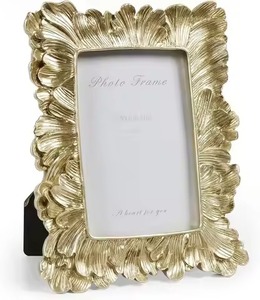 Modern Decor Accent Metal Glass Photo <b>Frame</b> Decorative <b>Picture</b> Display Interior Style - Product Image 4