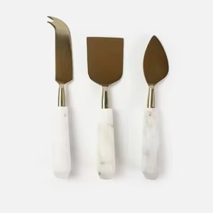 Premium Metal <b>Cheese</b> <b>Knife</b> <b>Set</b> <b>Cheese</b> Cutter Collection for Gourmet Serving and Food Presentation - Product Image 3