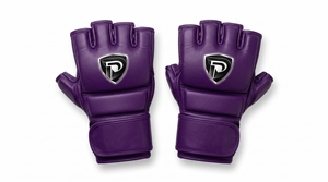 ถุงมือฝึกซ้อม MMA Dumela International EVO สีม่วง หนังแท้ ระบายอากาศได้ดี บรรจุภัณฑ์แบบกำหนดเอง คุณภาพสูง ป้องกันได้ทุกฤดู - Product Image 2