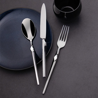 Vente en gros d'usine : Couverts en acier inoxydable de qualité hôtelière, couverts modernes pour hôtels, vaisselle de restaurant, articles de table professionnels, fournitures hôtelières
