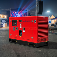Générateurs diesel silencieux 50/60Hz 15kVA 20kVA 25kVA 30kVA 40kVA 50kVA 60kVA CE EPA 4 temps, groupe électrogène diesel, centrale électrique