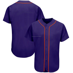 2025 Custom High Quality Baseball Jersey Breathable Button Shirts Streetwear <b>Hip</b> Hop Style Name/Team Number Plus Size Sportswear - Product Image 1