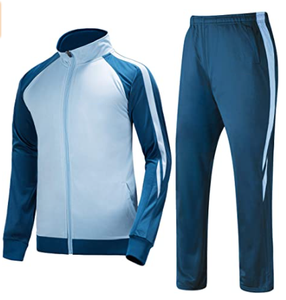 Conjunto Deportivo de Alta Calidad para Hombre, Mezcla de Poliéster/Algodón, Secado Rápido, para Correr, Trotar, Fitness, Servicio OEM - Product Image 1