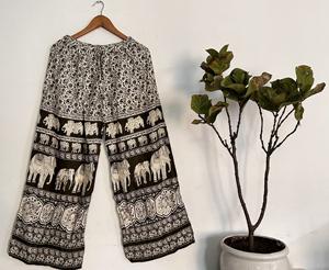 Elegant 100% Cotton <b>Pyjama</b> Pants <b>for</b> Women Casual Rayon Crepe Palazzo Soft Woven Sleepwear Breathable Fashionable <b>Summer</b>/Winter - Product Image 4