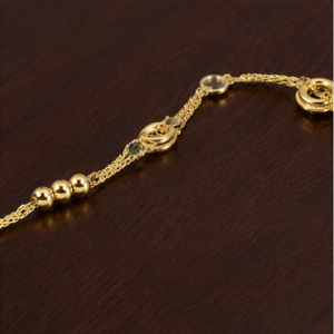 AJRETAIL IGI Certified 14K Yellow Gold Fine <b>Beaded</b> <b>Bracelet</b> 0.509g Luxurious Golden Orbit - Product Image 4