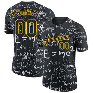 Camiseta Personalizada Informal, 100% Poliéster, Manga Corta, Jersey Deportivo para Equipo, con Logotipo, Nombre y Número Personalizados - Product Image 1