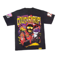 Kaos Desain Khusus Formal Vintage Musim Panas 100% Katun O-Neck Layanan OEM Regular Fit Bermotif THAT'S A AWFUL LOT OF COUGH SYRUP