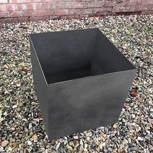 Jardinière moderne en métal avec support en bois, pot à fleurs en fer pour plantes d'intérieur, décoration de salon et de balcon - Product Image 6