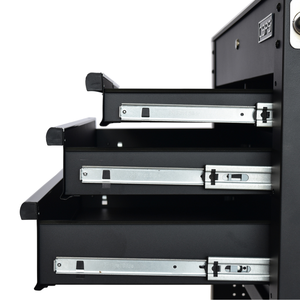 Carro de Utilidad Rodante CSPS de 84 cm con 4 Cajones, Acero con Recubrimiento en Polvo, Capacidad de 320 kg, Rieles con Bloqueo con Llave y Rodamientos de Bolas, OEM - Product Image 1