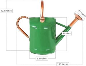 Arrosoir en métal durable de fabrication fiable avec un design moderne pour les plantes de serre et les activités de jardinage en extérieur - Product Image 5