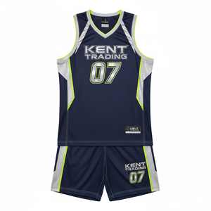 Uniforme de Baloncesto Personalizado al por Mayor para Escuelas, Clubes y Equipos, Conjunto de Camiseta y Pantalones Cortos para Hombres, Mujeres y Jóvenes, Envío Rápido, OEM - Product Image 1