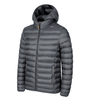 Vestes d'hiver matelassées pour hommes avec logo personnalisé, de qualité supérieure, chaudes, avec poche zippée, en toile, patchwork de dessins animés