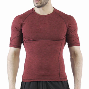 <b>Men's</b> Rash Guard Full Sleeve Workout <b>Shirt</b>-Stretchable Spandex/Nylon Fabric Anti-UV Protection Quick Dry Customizable Design - Product Image 1