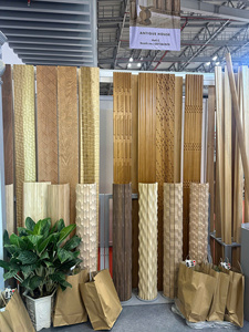 3D Solid Wood Soundproof <b>Wall</b> <b>Panels</b> Modern Premium Decorative Wood <b>Cladding</b> for Kitchen and <b>Interior</b> Spaces Custom OEM Factory - Product Image 5
