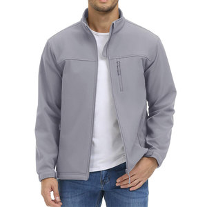 Waterproof Warm Softshell <b>Jackets</b> <b>Men</b> Raining Hiking Outdoor Working Multi Pockets Zipper Softshell <b>Jackets</b> <b>For</b> Sale - Product Image 3