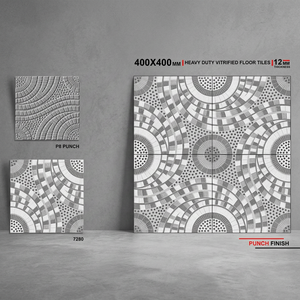 Precio Barato Proveedor al por mayor Digital 400X400mm Porcelana Diseño 40X40 cm Estacionamiento Cerámica Edificio al aire libre Baldosas - Product Image 4