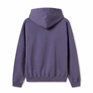 เสื้อฮู้ดดี้โอเวอร์ไซส์ผ้าฟลีซหนานุ่ม 500 กรัม สำหรับฤดูหนาว สไตล์สตรีทแวร์ รับผลิตตามสั่งพร้อมปักโลโก้ ไม่มีเชือกผูก - Product Image 3