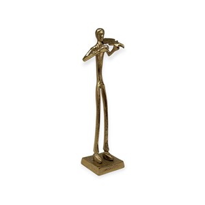 Escultura Abstracta Moderna, Figura de Metal Dorado, Estatua de Padre e Hijo, Decoración para el Hogar, Pieza de Arte Minimalista, Estilo Nórdico - Product Image 2