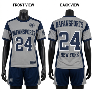 Women Basketball Jersey and Shorts <b>Set</b> Premium Breathable Polyester <b>Mesh</b> Fabric 180 GSM Black Purple Panel Design Women's <b>Sets</b> - Product Image 1