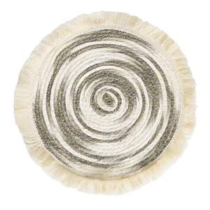 Décoration murale tissée, petite suspension murale en macramé, décoration d'intérieur mignonne et bohème en osier - Product Image 6