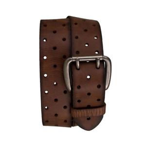 Men's Accessories Genuine Leather Belts With Custom Buckle Latest Arrival Handmade Eco Friendly Leather Belts For Gifting - Product Image 4