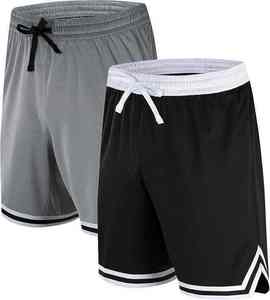 Pantalones Cortos Deportivos Unisex, Transpirables, Antibacterianos, Impermeables, Ecológicos, de Color Sólido, con Cordón en la Cintura, Corte Regular - Product Image 4