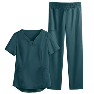 Tenues médicales de qualité supérieure à prix de gros, ensembles de blouses et pantalons coupe-vent, dernier design, uniformes d'hôpital personnalisés OEM pour femmes - Product Image 1
