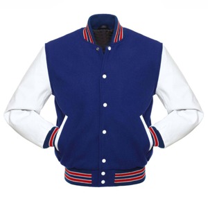 High Quality Men's Wool Leather Varsity <b>Jacket</b> Durable <b>Canvas</b> for Everyday Wear Athletic Comfortable Stylish High Street Design - Product Image 3