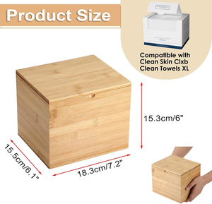 Handmade Wooden Yellowish Napkin <b>Box</b> Latest Tissue Holder for Table Setting Face <b>Towels</b> Storage <b>Box</b> - Product Image 4