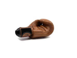 Gants de boxe en cuir marron, nouvelle collection, très demandés, pour jumeaux, avec fermeture auto-agrippante et sangles réglables, pour le kick-boxing et les arts martiaux - Product Image 3