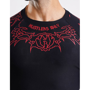 Camiseta Deportiva Ecológica con Logotipo Frontal, Ropa Deportiva de Poliéster Reciclado para Hombre, Secado Rápido, Ropa Deportiva Sostenible, Venta al Por Mayor - Product Image 6