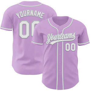 Low Moq Custom Sublimated Stripes Style Full <b>Button</b> Baseball Jersey 100%Polyester Fiber Quick Dry Sports Wear Custom Name/Number - Product Image 1