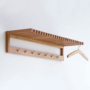 Wooden Multi Peg <b>Wall</b> Rack - Product Image 4