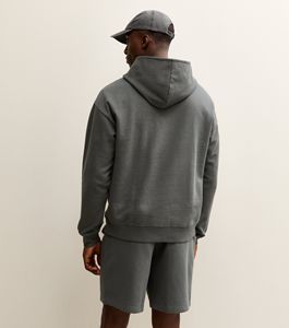Conjunto de camiseta y pantalones cortos de verano hasta la rodilla, talla grande, con logotipo personalizado, 100% algodón, transpirable, de secado rápido, conjunto de pijama para hombre - Product Image 3