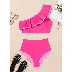 Traje de Baño para Mujer, Diseño Clásico, Alta Calidad y Transpirable, Protección Solar Frontal Larga, Estilo Elegante - Product Image 4