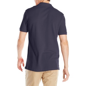 Polo de sport décontracté pour homme, léger, à séchage rapide, à manches longues, couleur unie, motif logo, en promotion - Product Image 4