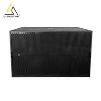 9007 Active Hot Sale Dual 21" 12800W avec caisson de basses Hdl50 en néodyme, ensemble de sonorisation professionnel pour DJ