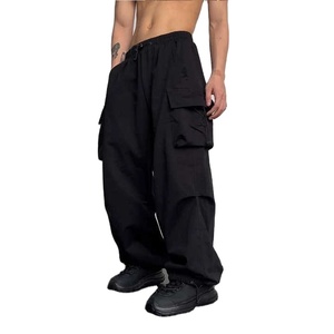 Classic <b>Baggy</b> Unisex Trousers Loose Fit Wide Leg <b>Pants</b> Elastic Waist Casual Fashion Apparel Comfortable Streetwear Clothing - Product Image 4