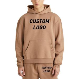 Ensemble de survêtement personnalisé avec logo, bleu clair, sweat à capuche et pantalon long, unisexe, décontracté, pour l'automne, 100% coton, impression en relief - Product Image 5