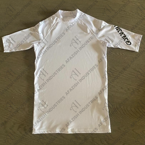 Camisetas de Jiu Jitsu de Alta Calidad con Logotipo Personalizado al por Mayor, Camisetas de Fitness con Sublimación, Manga Larga, Cuello Redondo, Rashguard para Hombre de MMA - Product Image 6