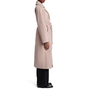 Autumn Winter Plus Size <b>Women's</b> Long Woolen Trench <b>Coat</b> <b>Double</b> <b>Breasted</b> Warm Fashion Overcoat Ladies Outerwear - Product Image 2