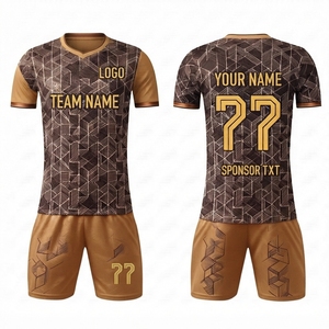 Tenues de sport personnalisées par sublimation, ensembles de football de haute qualité, vêtements de sport pour adultes, uniformes d'entraînement de football, maillots d'équipe de football - Product Image 1