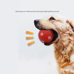 Nuevos Juguetes Masticables de Látex con Dibujos Animados Navideños para Perros, Interactivos, Ecológicos, Duraderos, de Alta Resistencia, con Sonido, para la Salud Dental - Product Image 3