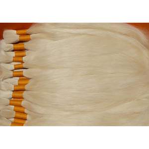 Extensions de cheveux humains vierges indiennes, couleur claire, trame de cheveux, 10 à 34 pouces - Product Image 2